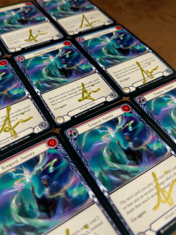 Arthouse Syndicate Vault Loot: 9 Piece Signed "Tempest Aurora" Artist Proofs